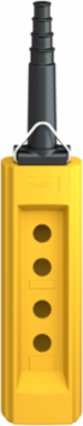 Harmony XAC Yellow Empty Pendant Control Station, 4 Cut-Outs, IP65