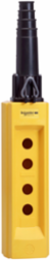 Harmony XAC Pendant Control Station, Yellow, 4 Cut-Outs, IP65, IK08