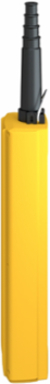 Harmony XAC Empty Pendant Control Station, Yellow, 12 Cut-Outs, IP65