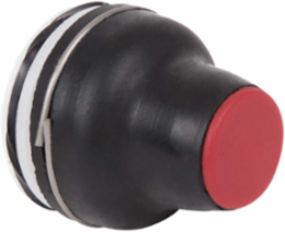 Harmony XAC Pushbutton Booted Head - Red, 4 mm, IP65, -25 to +70 °C