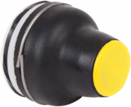 Booted Head for Pushbutton - Yellow, 4 mm, -25 to 70 °C, IP65