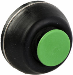 Green Booted Head for Pushbutton 16 mm, IP65, -25 to 70 °C