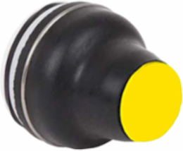 Booted Pushbutton Head - Yellow, 16 mm Travel, -25 to +70 °C