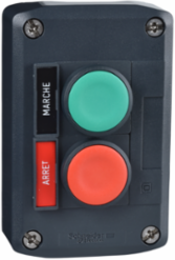 Harmony Complete Control Station Dark Grey 22mm Pushbuttons IP66
