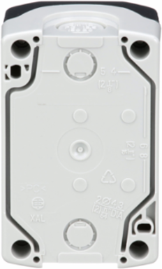 Harmony XALD Empty Control Station, 2 Cut-Outs, IP69K Rated, Polycarbonate
