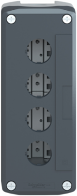 Harmony XALD Empty Control Station with 4 Cut-Outs, IP66/IP67/IP69 Rated