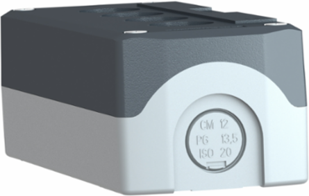Harmony XALD Empty Control Station with 4 Cut-Outs, IP66/IP67/IP69 Rated