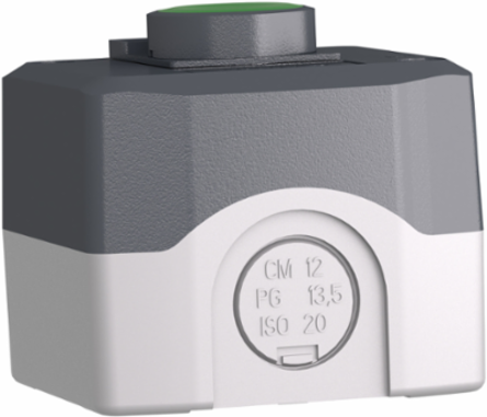 Harmony Control Station, 1 Green Push Button, IP66/IP67/IP69K
