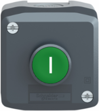 Harmony Control Station, 22mm Green Push Button, IP66/IP69K, -40 to 70°C