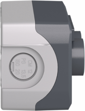 Harmony XALD Control Station, Dark Grey, 22mm Push Buttons, IP66/67/69K