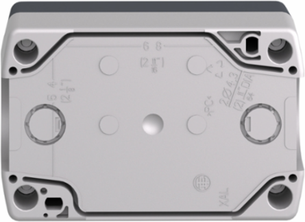 Harmony XALD Control Station, Dark Grey, 22mm Push Buttons, IP66/67/69K
