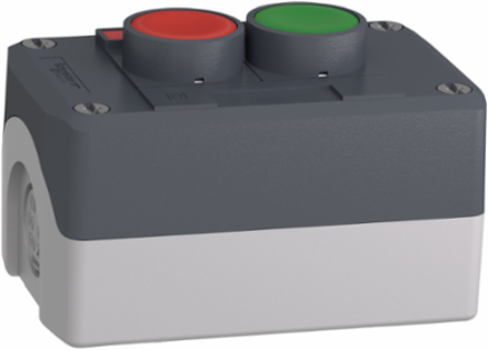 Harmony XALD Control Station, Dark Grey, 22mm Push Buttons, IP66/67/69K