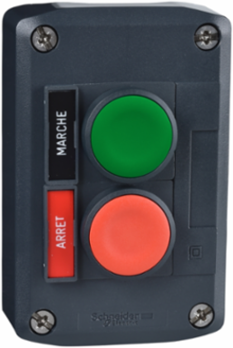 Harmony Control Station, 2 Push Buttons, IP66, -40 to 70 C