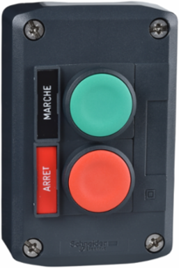 Harmony Control Station, 2 Push Buttons, IP66, -40 to 70 C