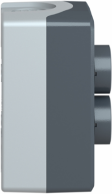 Harmony Control Station, Plastic, Dark Grey, 22mm, IP66/IP67/IP69K