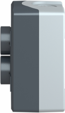 Harmony Control Station, Plastic, Dark Grey, 22mm, IP66/IP67/IP69K