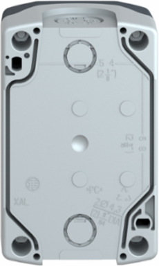 Harmony Control Station, Plastic, Dark Grey, 22mm, IP66/IP67/IP69K