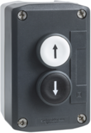 Harmony Control Station, Plastic, Dark Grey, 22mm, IP66/IP67/IP69K