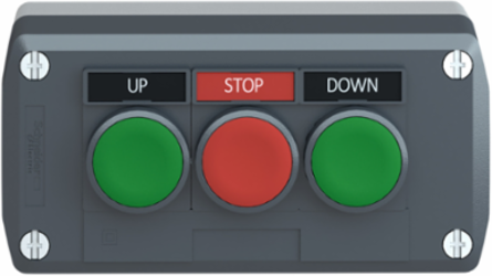 Harmony Control Station, 3 Push Buttons, IP66, -40 to 70 C