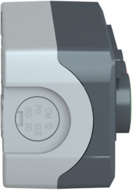 Harmony Control Station, 3 Push Buttons, IP66, -40 to 70 C