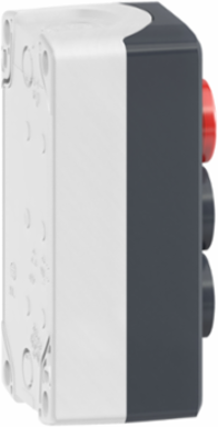 Harmony Control Station, 1 Red Pilot Light, 1 Green Flush, IP66/IP67