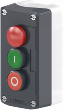 Harmony Control Station, 1 Red Pilot Light, 1 Green Flush, IP66/IP67