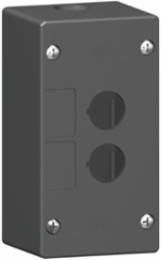 Harmony XALG Empty Control Station, 2 Cut-Outs, IP66/IP67 Rated
