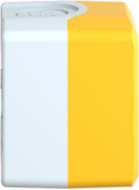 Harmony XALK Empty Control Station, 1 Cut-Out, IP66/IP67/IP69K, Yellow Lid
