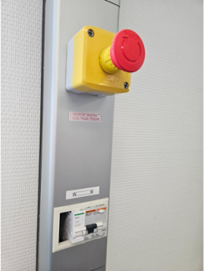 Harmony Control Station, Yellow, 40mm Mushroom Push-Button, IP66