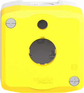 Harmony XALK Yellow Enclosure for 22mm Emergency Stop Button, IP66, 1 Cut-Out