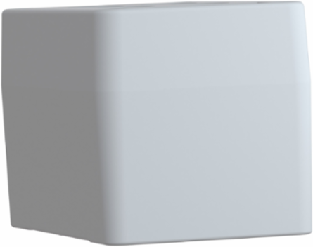 Harmony XAP Empty Control Station 4 Cut-Outs, IP65, Grey, 83 mm Depth