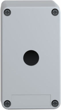 Empty Control Station 22mm, Grey Plastic, 1 Cut-Out, IP65