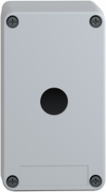 Empty Control Station 22mm, Grey Plastic, 1 Cut-Out, IP65
