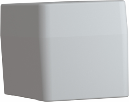 Empty Control Station, 2 Cut-Outs, IP65, Grey, 85 x 146 mm