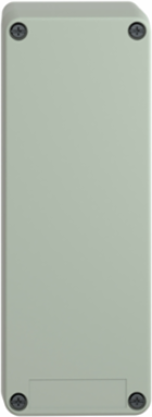Harmony XAP Empty Control Station, 85 x 226 x 87 mm, IP65, Grey