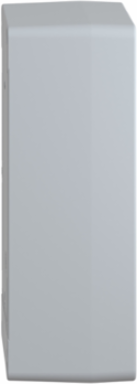 Empty control station without hinges, Harmony XAP, XB2 SL, plastic, grey, undrilled, 151x241x87mm