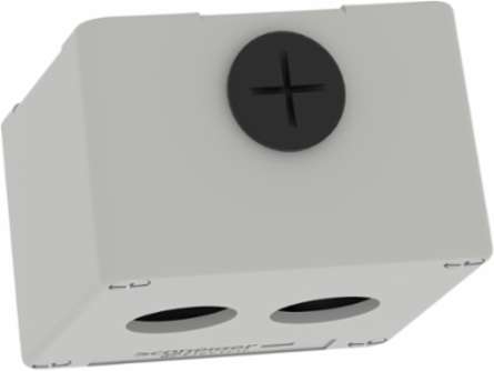 Harmony XAP Die-Cast Control Station, 80mm x 80mm, 2 Cut-Outs 22mm, Zinc Alloy