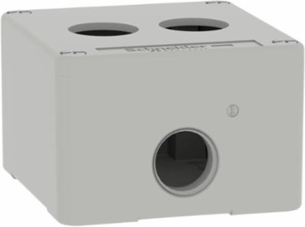 Harmony XAP Die-Cast Control Station, 80mm x 80mm, 2 Cut-Outs 22mm, Zinc Alloy