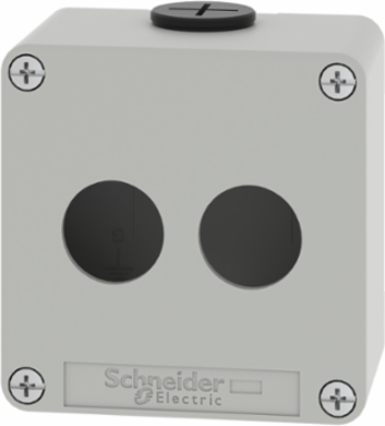 Harmony XAP Die-Cast Control Station, 80mm x 80mm, 2 Cut-Outs 22mm, Zinc Alloy