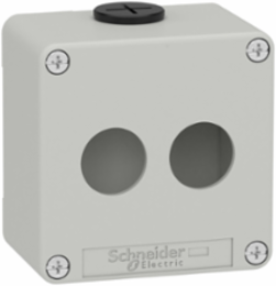 Harmony XAP Die-Cast Control Station, 80mm x 80mm, 2 Cut-Outs 22mm, Zinc Alloy