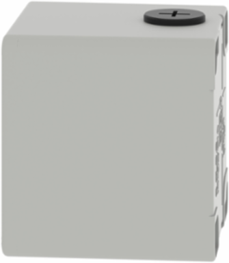 Die-Cast Empty Control Station, 80x80x77mm, M20, Ø 22mm Cut-Out