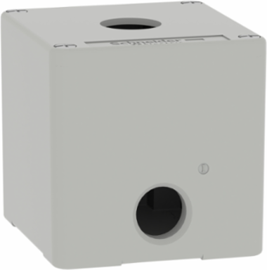 Die-Cast Empty Control Station, 80x80x77mm, M20, 22mm Cut-Out