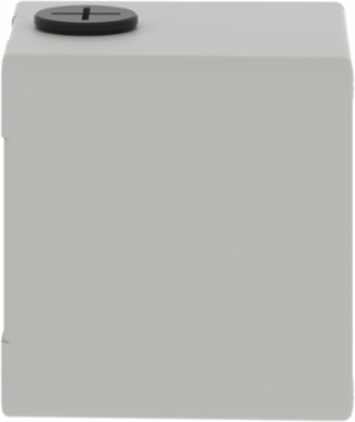 Die Cast Control Station, 80x80x77mm, Metal, 2 Cut-Outs, UL Certified
