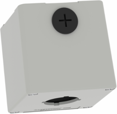 Harmony XAP Empty Control Station, Zinc Alloy, 80x80x77mm, IP65