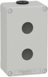 Die Cast Empty Control Station, 80x130x51.5 mm, 2 Ø 22 mm Cut-Outs