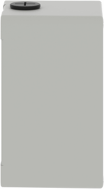 Metal Control Station, 2 Cut-Outs 22mm, 80x130x77mm, Die Cast Zinc Alloy
