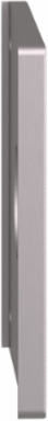 Drilled Front Plate, 72x72mm,   22mm Cutout, Anodized Aluminum, IP65/IP67