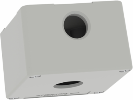 Harmony XAP Die-Cast Empty Control Station, 1 Cut-Out   22 mm, IP65