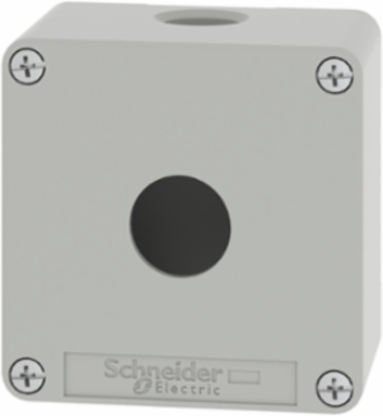 Harmony XAP Die-Cast Empty Control Station, 1 Cut-Out Ø 22 mm, IP65