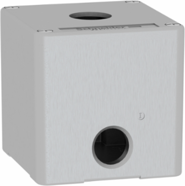 Die-Cast Control Station, 1 Cut-Out   22mm, IP65, 80x80x77mm